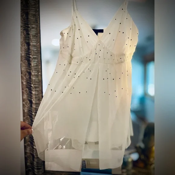 Beautiful SPARKLY spaghetti strap tank - Picture 4 of 5